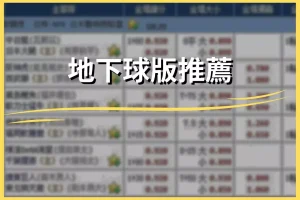 Underground Ball Edition Recommendation